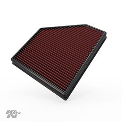 Air Filter Element, Oiled, Cotton Gauze, Red, Panel, 11.88 in. Long, 10.25 in. Wide, 1.63 in. Tall, Chevy, 6.2L, Each