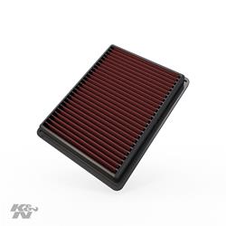 Air Filter Element, Oiled, Cotton Gauze, Red, Panel, 10.53 in. Long, 7.93 in. Wide, 1.31 in. Tall, Chevy, GMC, Holden, 1.5L, 1.6L, 2.0L, Each