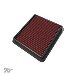 Air Filter Element, Oiled, Cotton Gauze, Red, Panel, 8.50 in. Long, 7.88 in. Wide, 1.50 in. Tall, for use on Honda®, 2.0L, Each