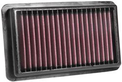 Air Filter Element, Oiled, Cotton Gauze, Red, Panel, 9.25 in. Long, 5.63 in. Wide, 1.47 in. Tall, for use on Honda®, 1.5L, Each