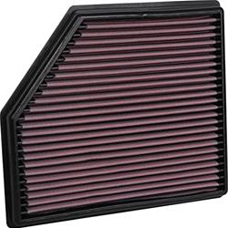 Air Filter Element, Oiled, Cotton Gauze, Red, Panel, 10.81 in. Long, 9.63 in. Wide, 1.19 in. Tall, Cadillac, 2.0L, 2.7L, Each