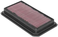 Air Filter Element, Oiled, Cotton Gauze, Red, Panel, 11.00 in. Long, 6.13 in. Wide, 1.63 in. Tall, Cadillac, 3.0L, Each