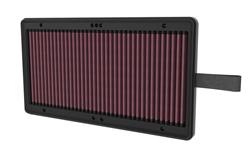 Air Filter Element, Oiled, Cotton Gauze, Red, Panel, 12.68 in. Long, 5.94 in. Wide, 1.50 in. Tall, Genesis, GV80, 2.5L, Each