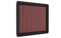 Air Filter Element, Oiled, Cotton Gauze, Red, Panel, 7.75 in. Long, 6.69 in. Wide, 1.56 in. Tall, Ford, 2.5L, Each