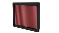 Air Filter Element, Oiled, Cotton Gauze, Red, Panel, 9.50 in. Long, 7.81 in. Wide, 1.50 in. Tall, for Infiniti, for Nissan, 3.5L, Each
