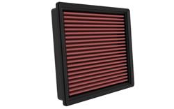 Air Filter Element, Oiled, Cotton Gauze, Red, Panel, 9.56 in. Long, 8.18 in. Wide, 1.63 in. Tall, Toyota, 3.4L, 3.5L, Each