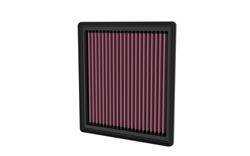Air Filter Element, Oiled, Cotton Gauze, Red, Panel, Mazda, Each