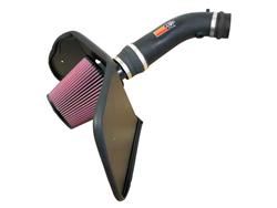 Air Intake, 57 Series, FIPK, Polyethylene Tube, Black, Cotton Gauze Filter, Oiled, Red, Includes Stainless Clamps, Toyota, T100, 3.4L, Kit