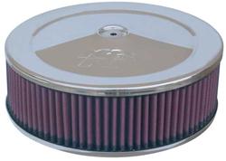 Flame Arrestor, Round Straight, Stainless Steel, Polished, 9.00 in. Diameter, 5.00 in. Tall, Cotton Gauze Arrestor, 5.13 in. Inlet, Each