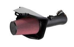 Air Intake, AirCharger, 63 Series, Polyethylene Air Box, Black, Cotton Gauze Filter, Oiled, Red, Ford, F250, F350, Super Duty, 6.8L, 7.3L, Kit