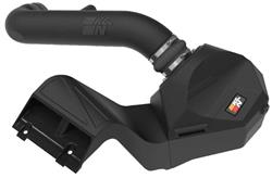 Air Intake, AirCharger, 63 Series, Polyethylene Air Box, Black, Cotton Gauze Filter, Oiled, Red, Ford, F150, 5.0L, Kit