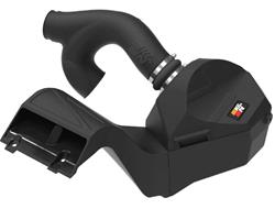 Air Intake, AirCharger, 63 Series, Polyethylene Air Box, Black, Cotton Gauze Filter, Oiled, Red, Ford, F150, Expedition, 2.7L, 3.5L, Kit