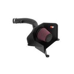 Air Intake, AirCharger, 63 Series, Polyethylene Tube, Black, Cotton Gauze Filter, Oiled, Red, Ford, Bronco Sport, Maverick, 2.0L, Kit