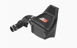 Air Intake, AirCharger, 63 Series, Polyethylene Air Box, Black, Cotton Gauze Filter, Oiled, Red, Ford, Bronco, 2.3L, Kit