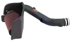 Air Intake, AirCharger, 63 Series, Polyethylene Tube, Black, Cotton Gauze Filter, Oiled, Red, Toyota, FJ Cruiser, 4.0L, Kit