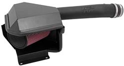 Air Intake, AirCharger, 63 Series, Polyethylene Tube, Black, Cotton Gauze Filter, Oiled, Red, Toyota, 4Runner, FJ Cruiser, 4.0L, Kit