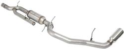 Exhaust System, Cat-Back, Stainless Steel, Natural Finish, Single Exit, Passenger Side, Polished Tip, Chevy, Tahoe, GMC, Yukon, 5.3L, Kit