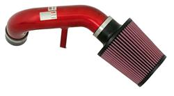 Air Intake, Typhoon, 69 Series, Aluminum Tube, Red, Cotton Gauze Filter, Oiled, Red, for use on Acura®, RSX, Honda®, CR-V, 2.0L, 2.4L, Kit