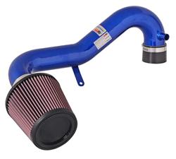 Air Intake, Typhoon, 69 Series, Aluminum Tube, Blue, Cotton Gauze Filter, Oiled, Red, for use on Acura®, EL, for use on Honda®, Civic, 1.6L, 1.7L, Kit