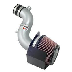Air Intake, Typhoon, 69 Series, Aluminum Tube, Silver, Cotton Gauze Filter, Oiled, Red, for use on Honda®, Fit, 1.5L, Kit