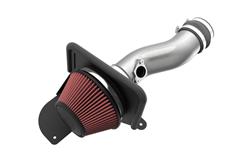Air Intake, Typhoon, 69 Series, Aluminum Tube, Gunmetal Gray, Cotton Gauze Filter, Oiled, Red, for use on Acura®, TLX, 2.0L, Kit