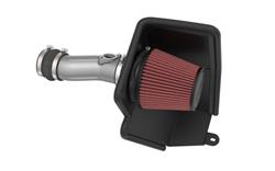 Air Intake, Typhoon, 69 Series, Aluminum Tube, Gray, Cotton Gauze Filter, Oiled, Red, for use on Acura®, Integra, for use on Honda®, Accord, 1.5L, Kit