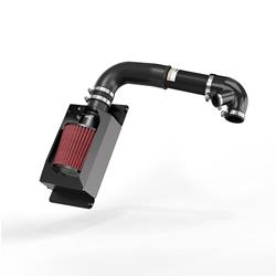 Air Intake, Typhoon, 69 Series, Aluminum Tube, Black, Cotton Gauze Filter, Oiled, Red, Mini, Cooper, S, 1.6L, Kit