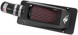 Air Intake, Typhoon, 69 Series, Aluminum Tube, Black, Cotton Gauze Filter, Oiled, Red, Mini, Cooper, 1.6L, Kit