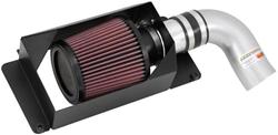 Air Intake, Typhoon, 69 Series, Aluminum Tube, Silver, Cotton Gauze Filter, Oiled, Red, Mini, Cooper, John Cooper Works, 1.6L, Kit