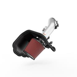 Air Intake, Typhoon, 69 Series, Aluminum Tube, Silver, Cotton Gauze Filter, Oiled, Red, Chevy, Sonic, 1.4L, Kit