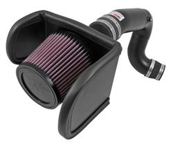 Air Intake, Typhoon, 69 Series, Aluminum Tube, Textured Black, Cotton Gauze Filter, Oiled, Red, Buick, Regal, Opel, Insignia, 2.0L, Kit