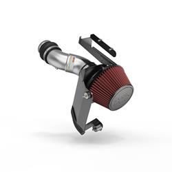 Air Intake, Typhoon, 69 Series, Aluminum Tube, Black, Cotton Gauze Filter, Oiled, Red, for Kia, Optima, for Hyundai, Sonata, Non SULEV, 2.4L, Kit