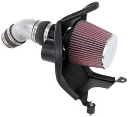 Air Intake, Typhoon, 69 Series, Aluminum Tube, Silver, Cotton Gauze Filter, Oiled, Red, for Kia, Forte, for Hyundai, Elantra, 2.0L, Kit