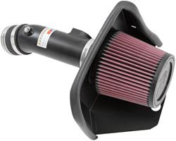 Air Intake, Typhoon, 69 Series, Aluminum Tube, Textured Black, Cotton Gauze Filter, Oiled, Red, Mazda, 3, 2.0L, Kit