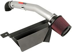 Air Intake, Typhoon, 69 Series, Aluminum Tube, Silver, Cotton Gauze Filter, Oiled, Red, Pontiac, Sky, Solstice, 2.4L, Kit