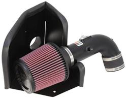 Air Intake, Typhoon, 69 Series, Aluminum Tube, Textured Black, Cotton Gauze Filter, Oiled, Red, Toyota, Camry, Venza, 2.5L, 2.7L, Kit