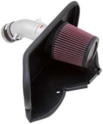 Air Intake, Typhoon, 69 Series, Aluminum Tube, Silver, Cotton Gauze Filter, Oiled, Red, Toyota, Aurion, Avalon, Camry, Lexus, ES350, 3.5L, Kit