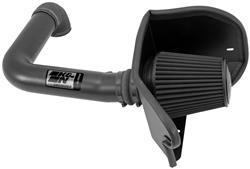 Air Intake, Blackhawk Cold Air, Aluminum Tube, Black, Synthetic Filter, Dry, Black, Ford, Expedition, F150, Lincoln, Mark LT, 5.4L, Kit