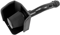 Air Intake, Blackhawk Cold Air, Aluminum Tube, Black, Synthetic Filter, Dry, Black, Toyota, Tacoma, 3.5L, Kit
