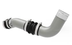 Intercooler Pipes, Charge Pipe Kit, Aluminum Pipes, Gunmetal Gray, 4 in. Inlet, 4 in. Outlet, Chevy, GMC, 2500, 3500, 6.6L. Diesel, Each