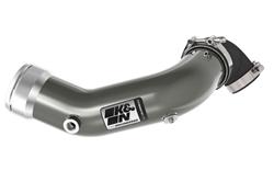 Intercooler Pipes, Charge Pipe Kit, Aluminum Pipe, Gunmetal Gray, Ford, F250, F350, 6.7L. Diesel, Each
