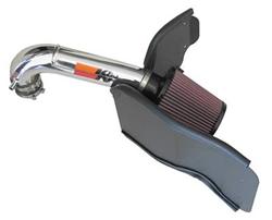 Air Intake, High-Flow, 77 Series, Aluminum Tube, Polished, Cotton Gauze Filter, Oiled, Red, Jeep, Grand Cherokee, 4.0L, Kit