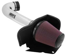 Air Intake, High-Flow, 77 Series, Aluminum Tube, Polished, Cotton Gauze Filter, Oiled, Red, Dodge, Durango, Jeep, Grand Cherokee, 5.7L, Kit