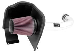 Air Intake, High-Flow, 77 Series, Aluminum Tube, Polished, Cotton Gauze Filter, Oiled, Red, Cadillac, Chevy, GMC, Truck, SUV, 5.3L, 6.2L, Kit