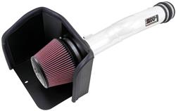 Air Intake, High-Flow, 77 Series, Aluminum Tube, Polished, Cotton Gauze Filter, Oiled, Red, Toyota, Tacoma, 3.5L, Kit