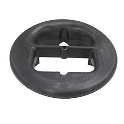 Carburetor Stubstack, Polyurethane, Black, 1.69 in. Tall, 6.96 in. Diameter, fits Holley Series, 4150, 4160, Each