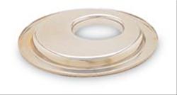 Air Cleaner Base, Flat, Off-Set, Steel, Chrome Finish, 14 in. Diameter, 5.13 in. Inlet, Each