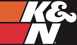Banner, K&N Engineering Logo, New Design, Polyester, Black Background, 42 in. Width, 72 in. Long, Each