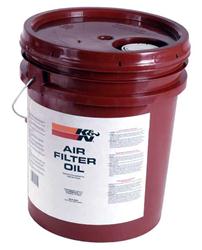 Air Filter Oil, Filtercharger, Red, 5 Gallons, Refill Bucket, Each
