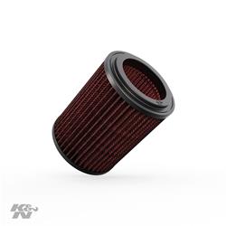 Air Filter Element, High-Flow, Oiled, Cotton Gauze, Red, Round, 4.94 in. OD, 6.75 in. Tall, for use on Acura®, for use on Honda®, 2.0L, 2.4L, Each